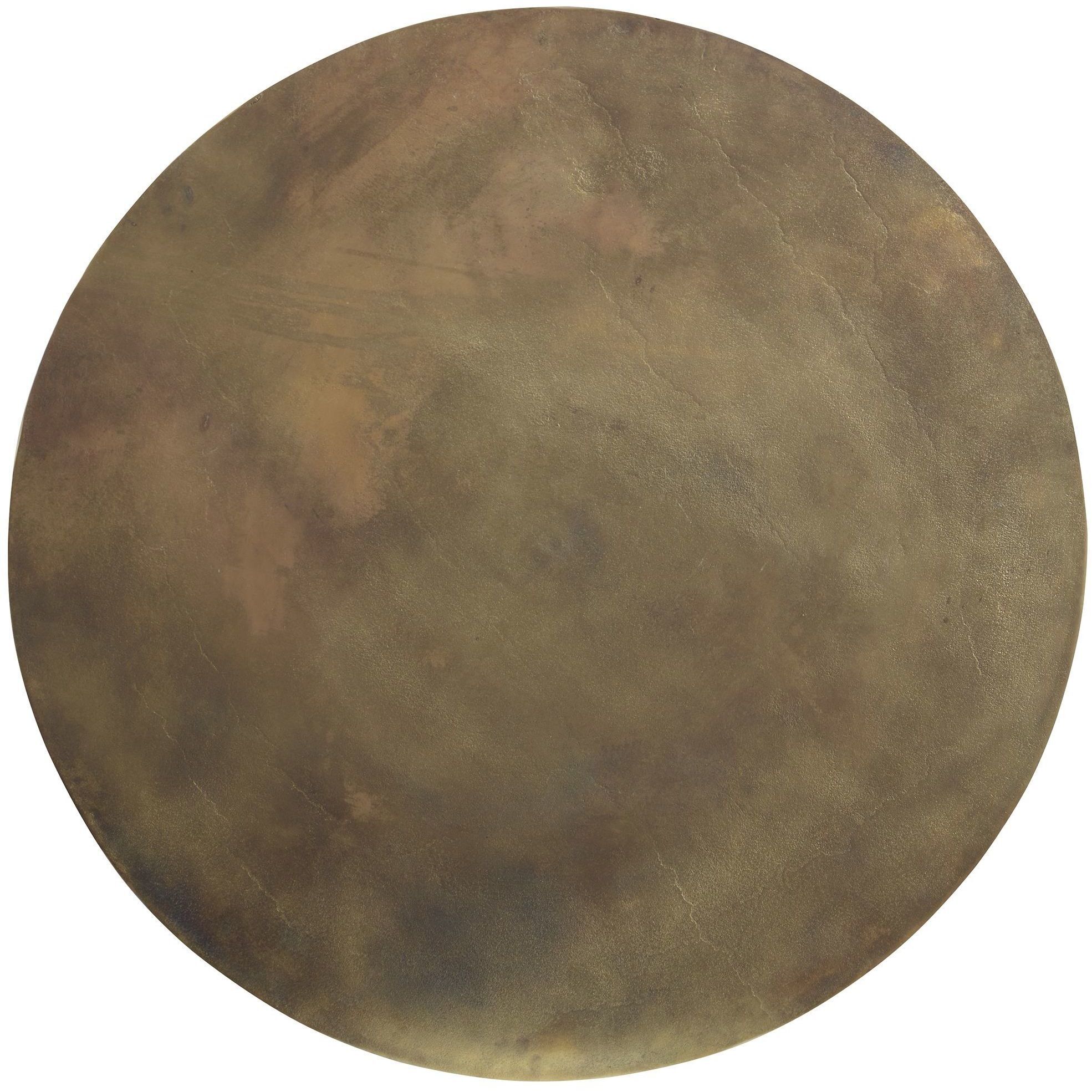 Triplet 38 X 15 inch Oxidized Antique Brass Coffee Table