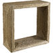 Rora 22 X 22 inch Natural Woven Banana Plant Side Table