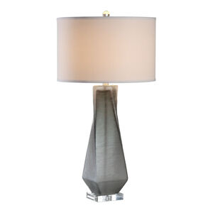 Anatoli 31 inch 150 watt Charcoal Gray Table Lamp Portable Light, Jim Parsons