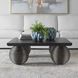 Kasson 44 X 17 inch Distressed Black Coffee Table