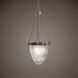 Clemmie 1 Light 15 inch Fruitwood Pendant Ceiling Light