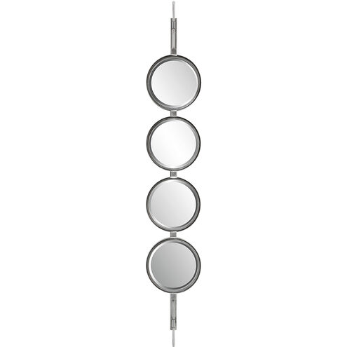 Button 60 X 10 inch Silver Leaf Mirror