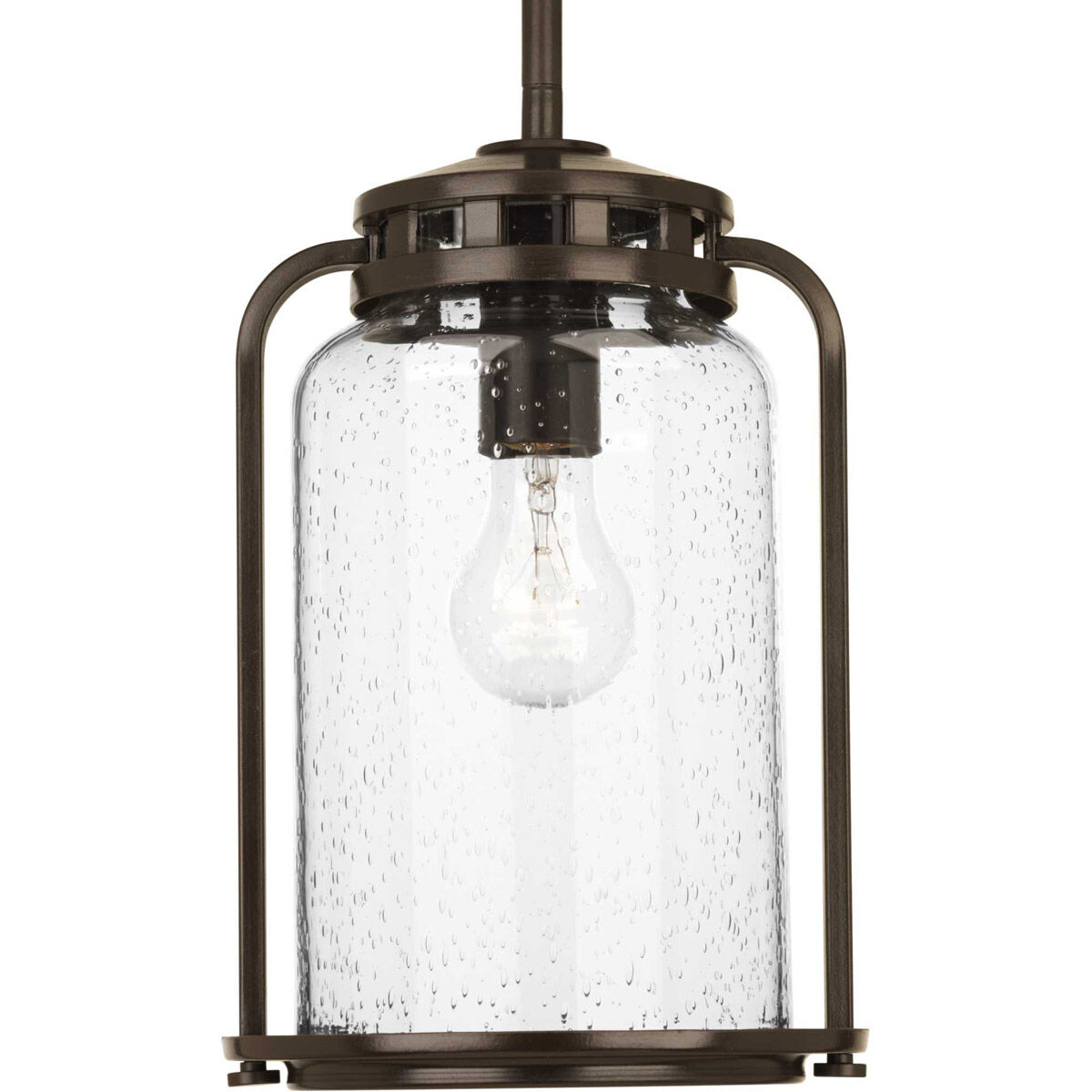 Botta 1 Light 7.75 inch Antique Bronze Outdoor Hanging Lantern, Medium