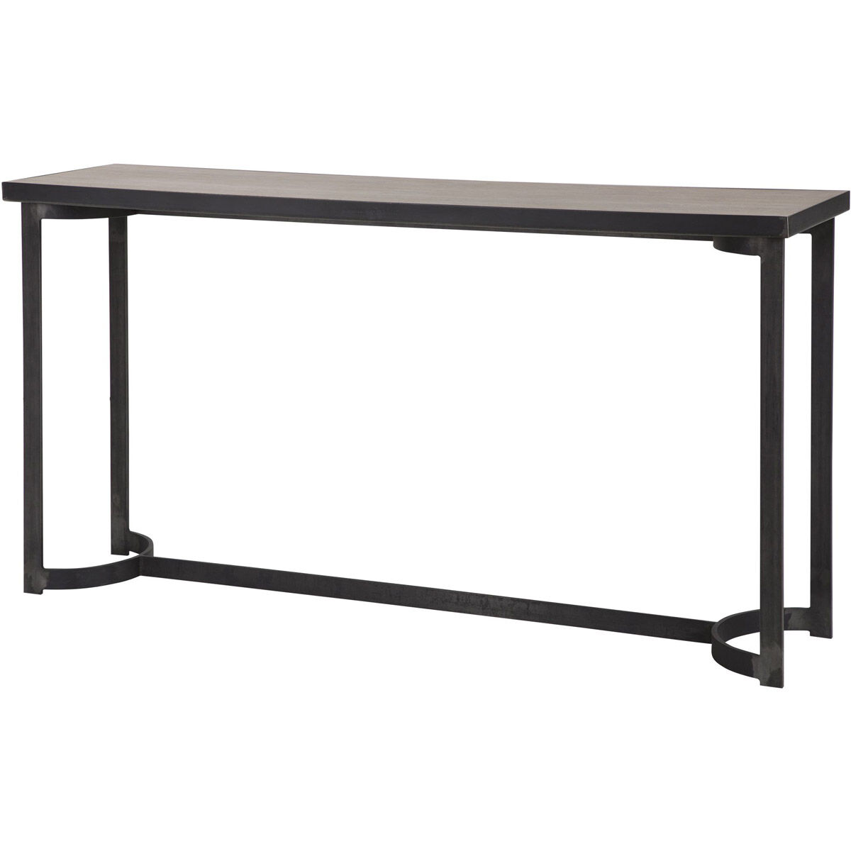 Basuto 62 inch Steel Console Table