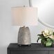 Gorda 22.5 inch 150.00 watt Textured Bronze Ceramic with Green Patina Table Lamp Portable Light