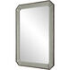 Cortona 38 X 26 inch Mottled Antiqued Silver Vanity Mirror