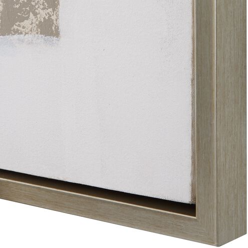 Placidity 74 X 50 inch Hand Painted Abstract Art