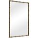 Brass Bamboo 45 X 29.75 inch Plated Antique Brass Mirror