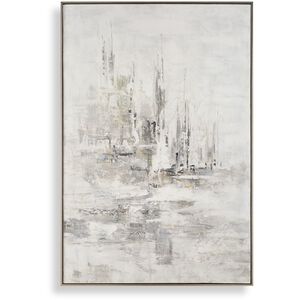 Hours In Silence 61 X 41 inch Abstract Art