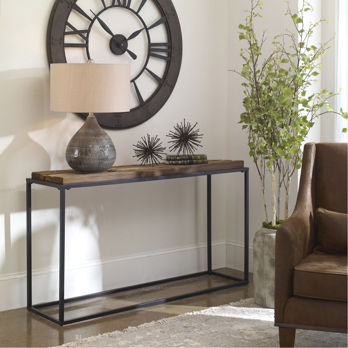 54 inch console store table