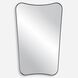 Belvoir 34 X 22 inch Satin Black Mirror