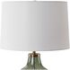 Chianti 27.5 inch 150 watt Olive Green and Antique Brass Table Lamp Portable Light