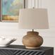 Urbino 22.25 inch 150.00 watt Distressed Terracotta and Brushed Antique Brass Table Lamp Portable Light
