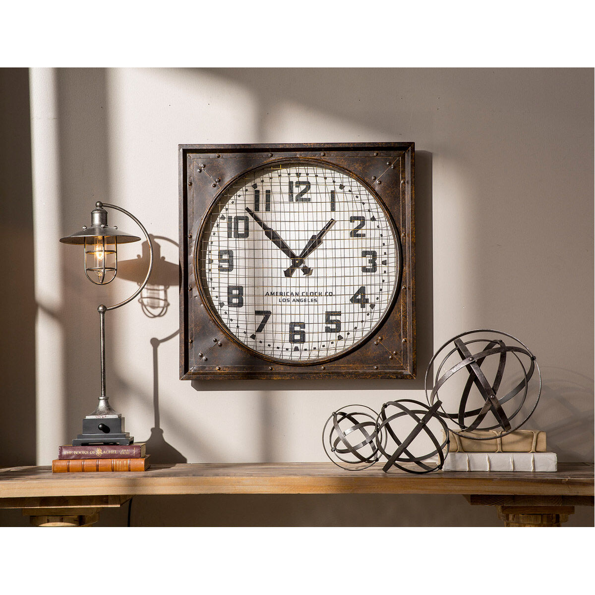 Warehouse Clock 26 X 26 inch Wall Clock