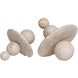 Quarried Stone 9.25 X 8.5 inch Indoor-Outdoor Sculptures, Set of 2