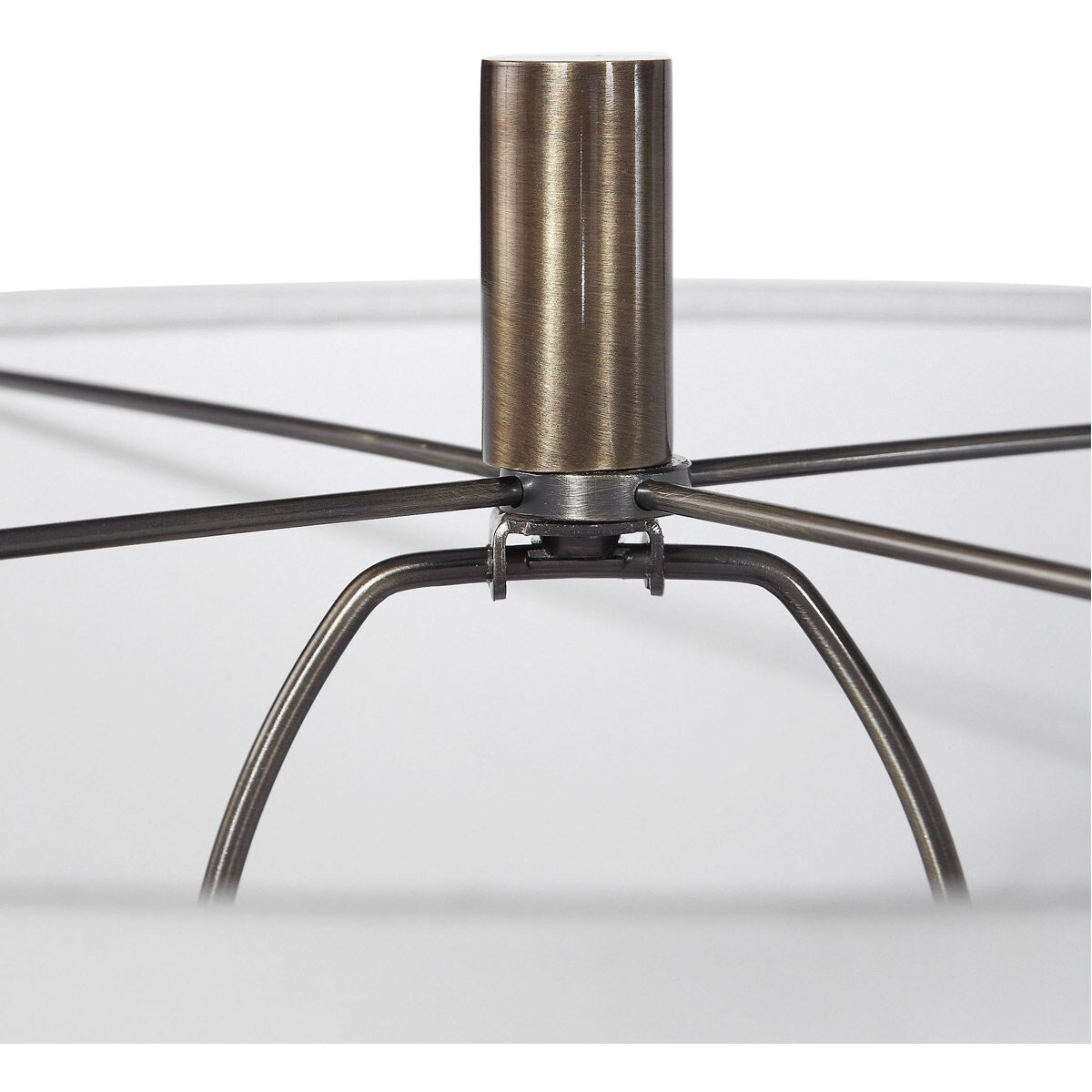 Maud 67 inch 150 watt Aged Black Floor Lamp Portable Light