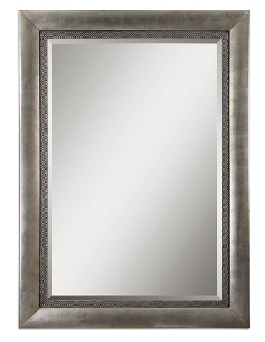 Gilford 86.13 X 62.13 inch Antiqued Silver Leaf Wall Mirror