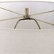 Pueblo 28 inch 150.00 watt Warm Organic Clay and Brushed Antique Brass Table Lamp Portable Light