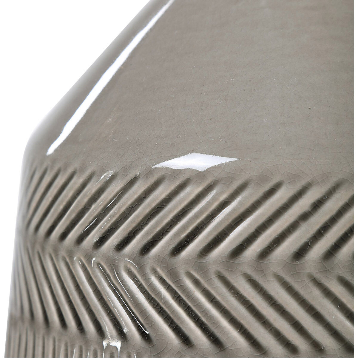 Rewind 32 inch 150.00 watt Soft Gray Glaze with Brushed Nickel Accents Table Lamp Portable Light