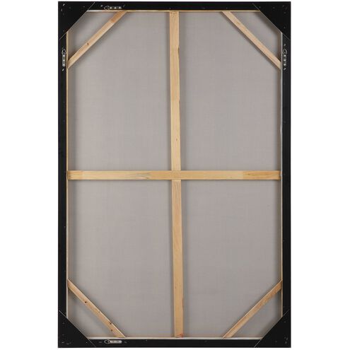 Placidity 74 X 50 inch Hand Painted Abstract Art