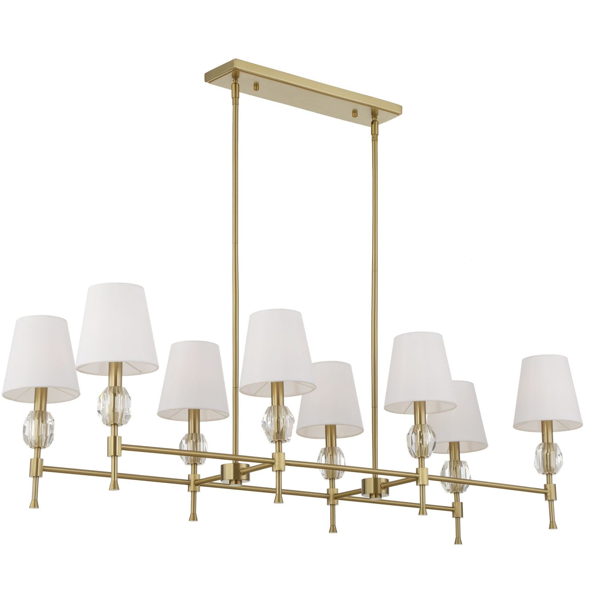 Arques Linear Chandelier Ceiling Light