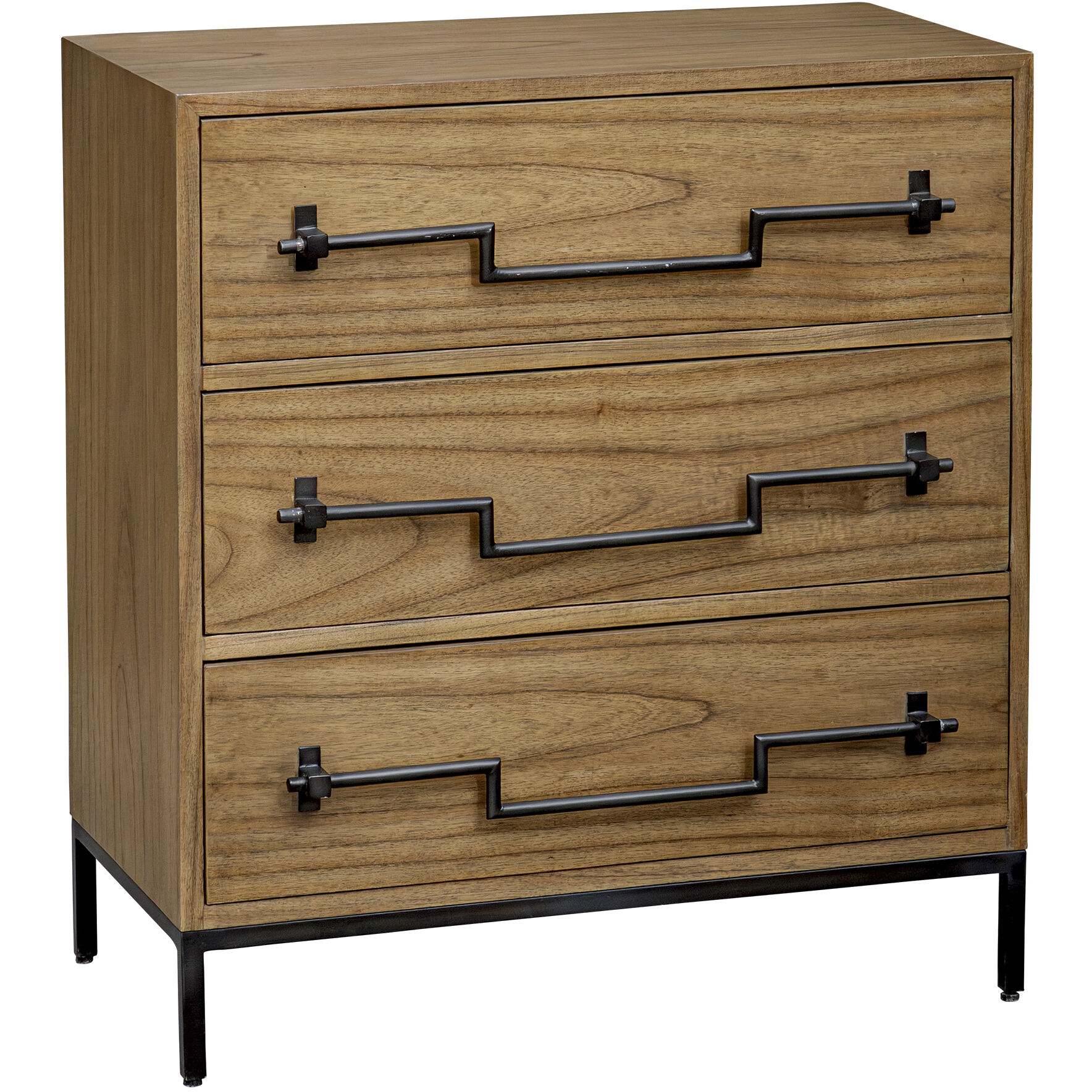Jory Natural Mango Wood and Iron Accent Chest