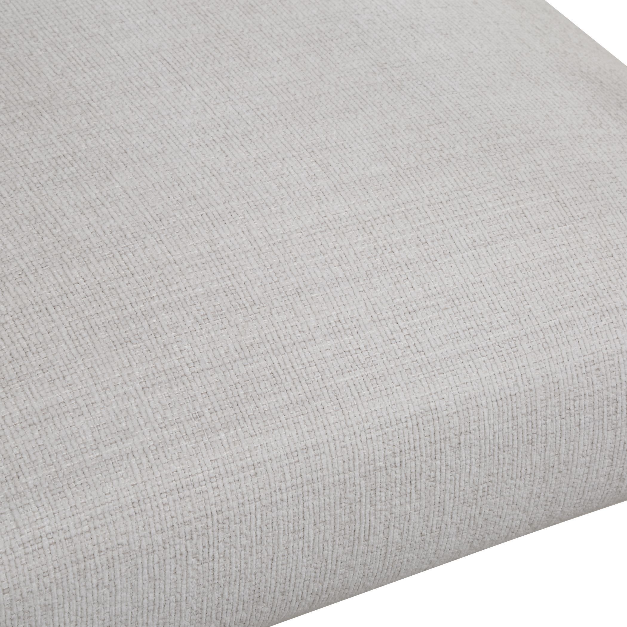 Perspective Ecru Polyester Fabric Dining Chair