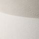 Luxe 10 inch White Faux Shagreen and Plated Brushed Brass Box