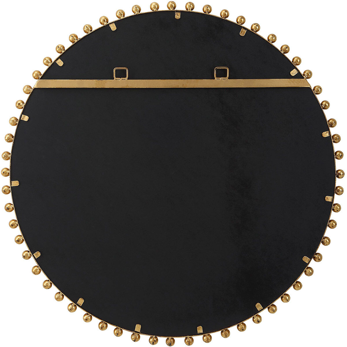 Taza 32 X 32 inch Gold Leaf Wall Mirror, Round