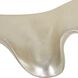 Ripple Effect Silver Leaf Wall Art, Set of 3