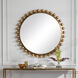 Cyra 44 X 44 inch Metallic Gold Leaf Wall Mirror