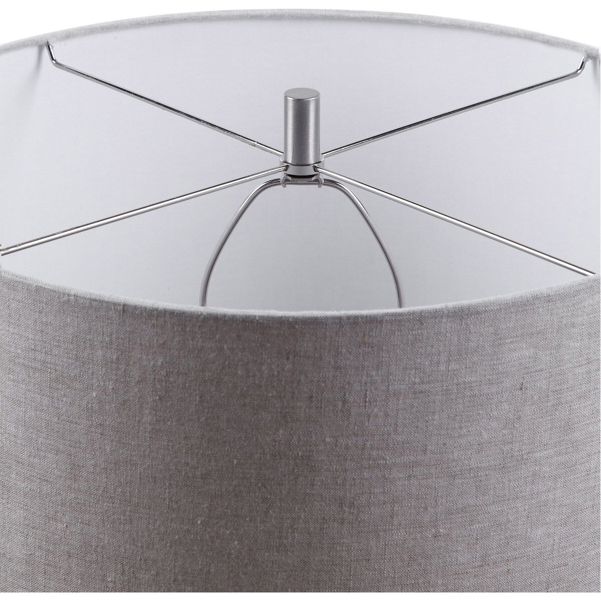 Magellan 32 inch 150 watt Blue Table Lamp Portable Light