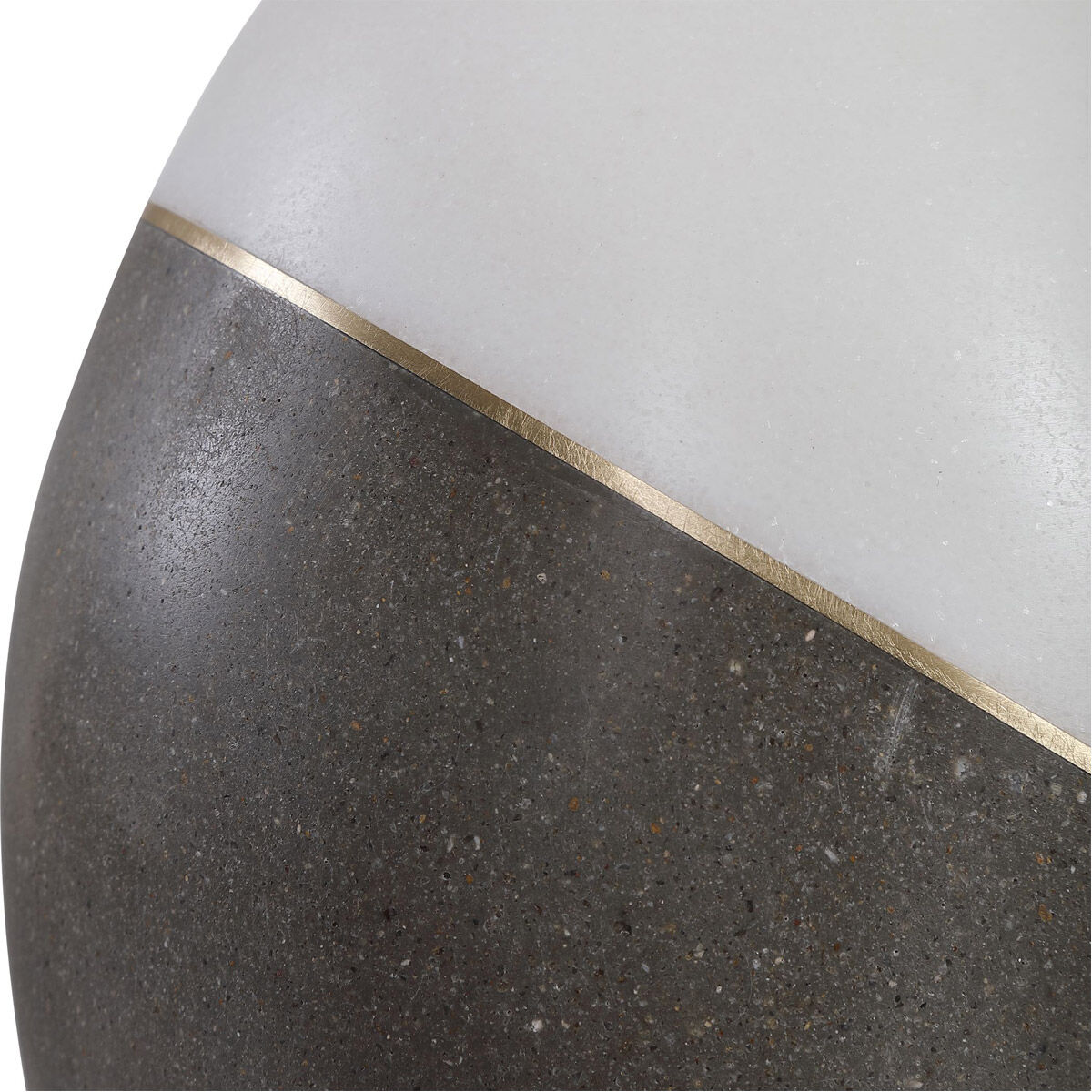 Tanali 29 inch 150.00 watt Charcoal Concrete and Polished White Marble Table Lamp Portable Light