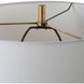 Unify 32.25 inch 100.00 watt Polished Alabaster and Brass Table Lamp Portable Light