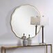 Aneta 42 X 42 inch Gold Wall Mirror