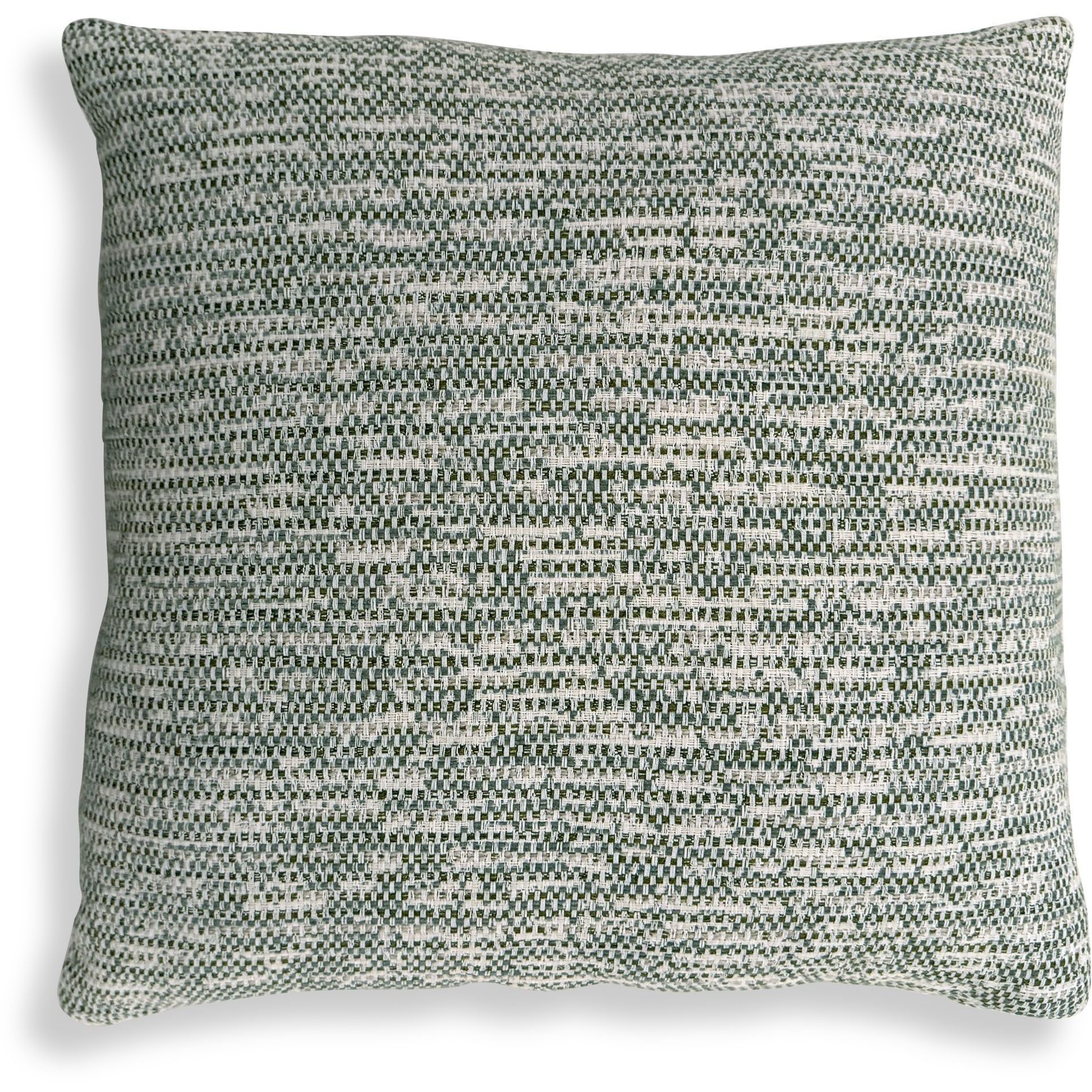 Zenith Juniper and Sea Salt with White Wooden Wall Decor, Set of 9