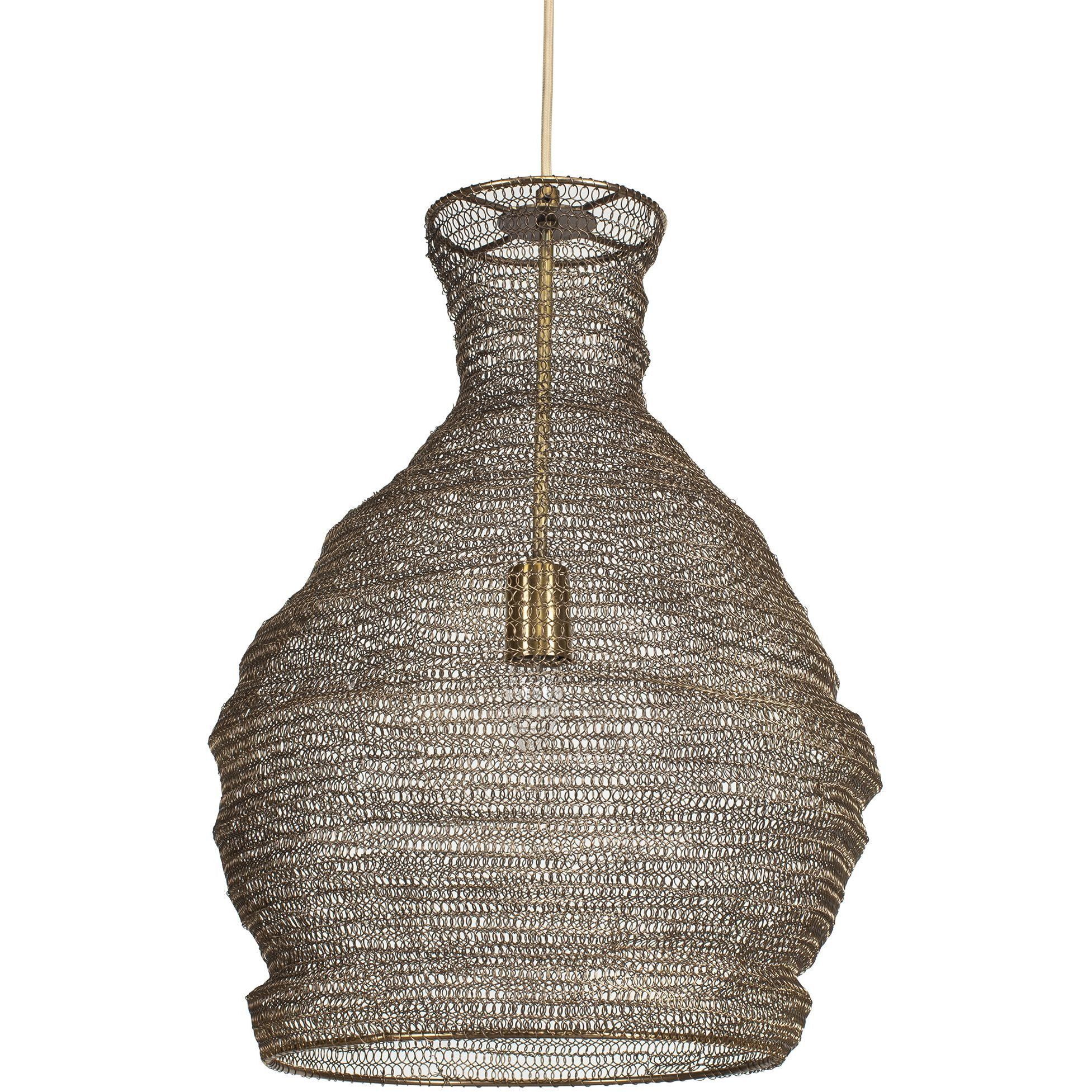 Murmur 1 Light 15 inch Antique Brass Pendant Ceiling Light