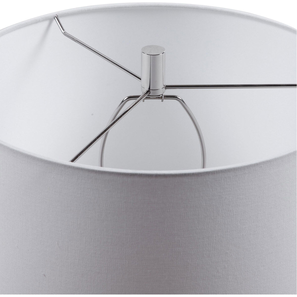 Montauk 29 inch 150 watt Striped White and Indigo Table Lamp Portable Light