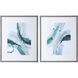 Depth 34 X 28 inch Abstract Watercolor Prints, Set of 2