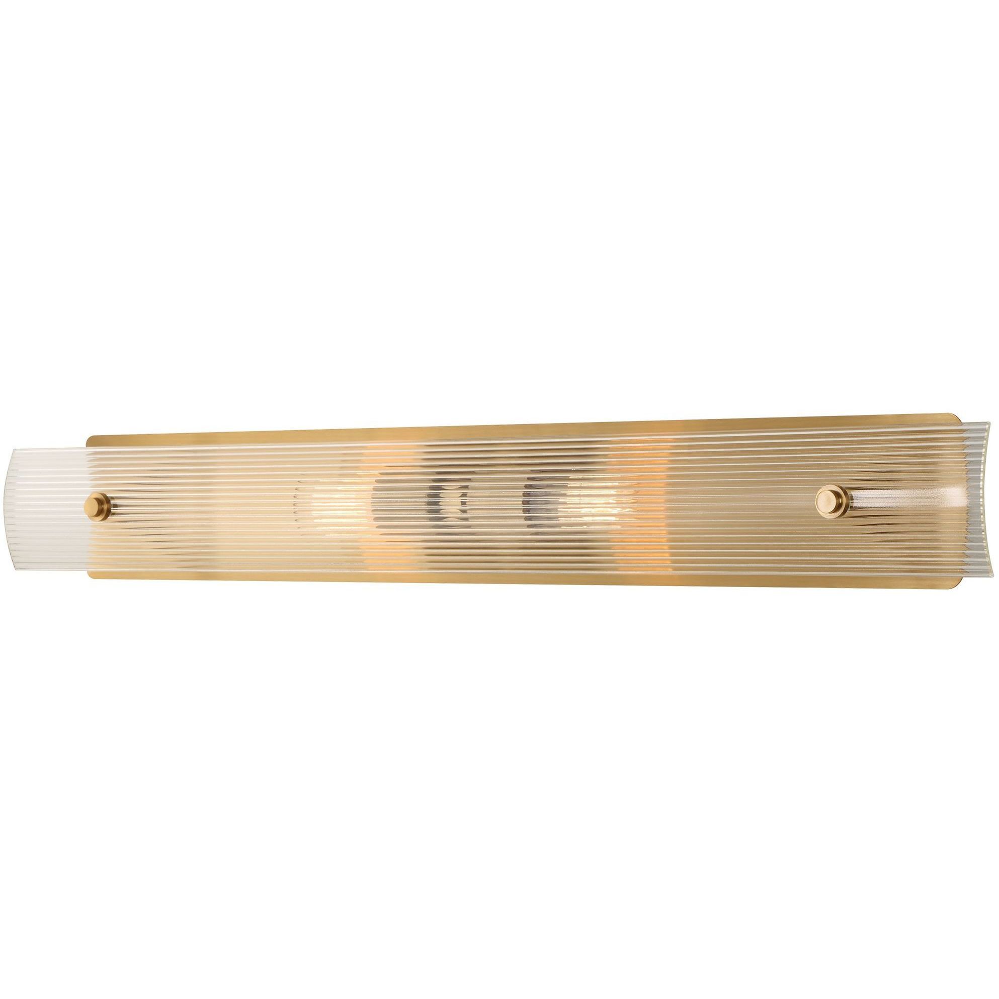 Elmhurst 2 Light 5 inch Warm Brass Vanity Sconce Wall Light