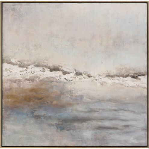 Storm Clouds 43.25 X 43.25 inch Abstract Hand Painted Art