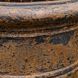 Weathered Relic Rust Black Outdoor Planter