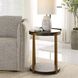 Palisade 24 X 19 inch Coffee and Antique Gold Side Table