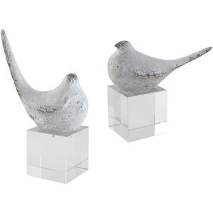 Better Together 11 X 4 inch Bird Sculptures, Set of 2