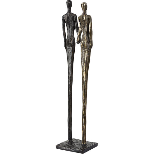 Two's 20 X 4 inch Sculpture