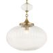 Bellaire 1 Light 16.5 inch Matte Brushed Gold Pendant Ceiling Light