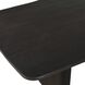 Kirin 96 X 30 inch Black Dining Table