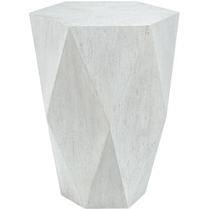 Volker 24 X 19 inch Fresh White Ceruse Side Table