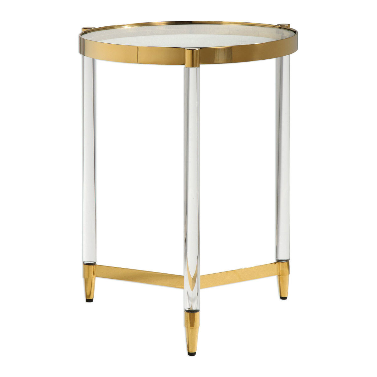 Kellen 21 X 16 inch Stainless Steel End Table