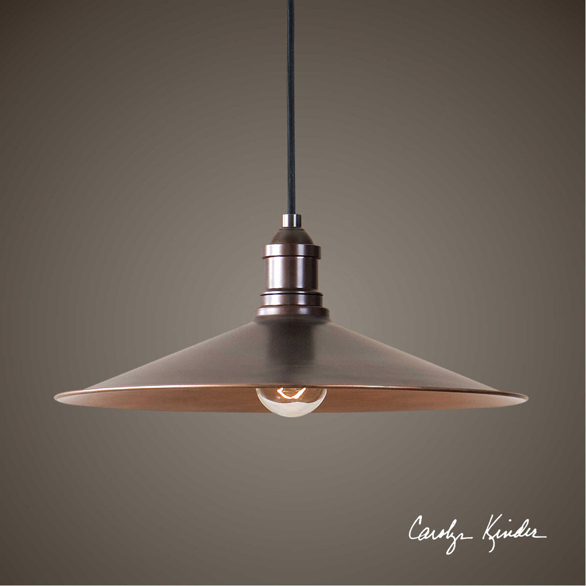 Barnstead 1 Light 14 inch Light Copper Pendant Ceiling Light